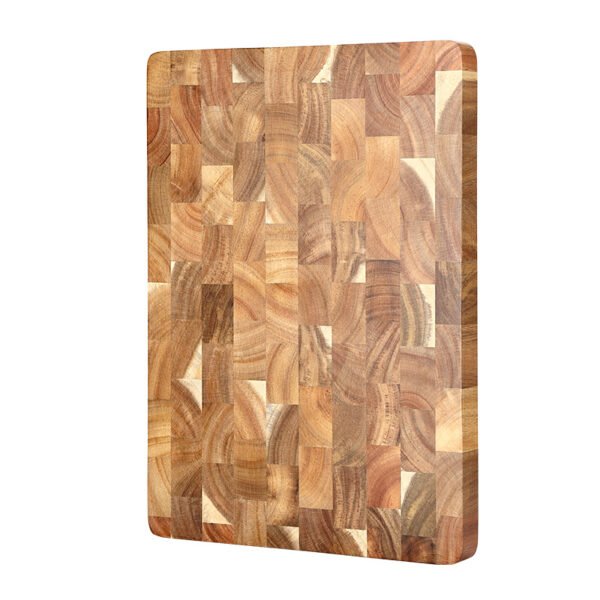 Acacia Wood Cutting Board – Solid Wood, Knife-Friendly Surface & Minimalist Design | Durable Kitchen Essential - Image 3